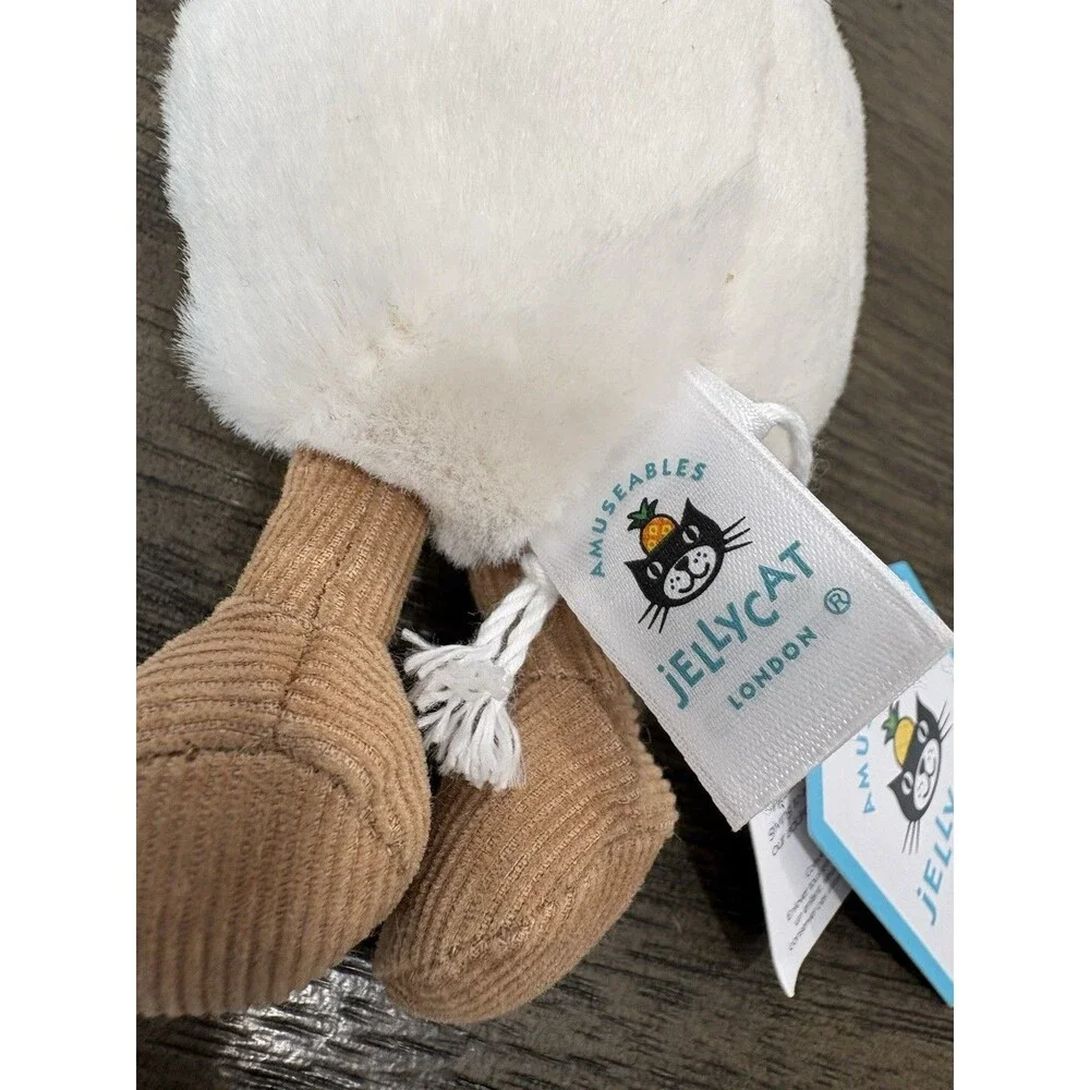 Jellycat Amuseables Happy Boiled Egg Plush Keychain 7